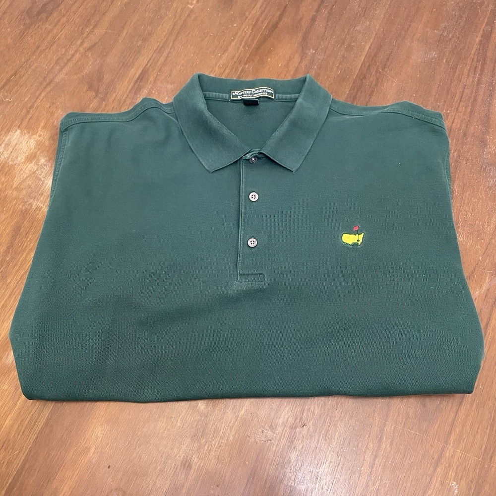 Masters Collection Two Ply Mercerized Pima Cotton SS Polo Men's XXL Green